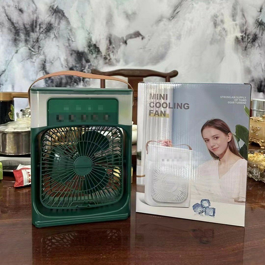 Réfrigération ventilateur de bombe de bureau électrique Étudiant Dormitory Office Bureau Small Van Light Sound High Wind Power