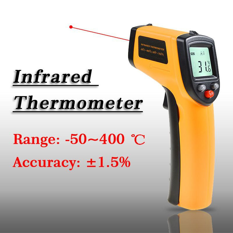 Thermomètre infrarouge Biaozhi GM320 à pistolet à température industrielle