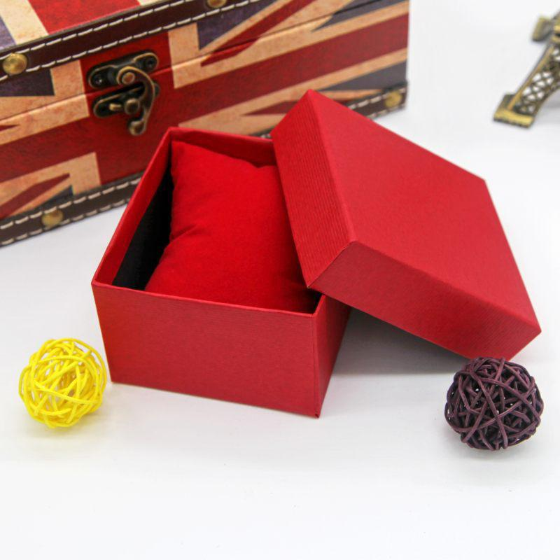 Anshop: Boîte de montre pour hommes et femmes en papier carton carré de luxe - Boîte d'emballage de montre pour cadeau