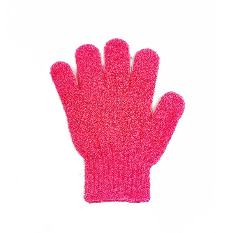 Gants de bain à cinq doigts, serviette de bain moussante et décontaminante puissante, gants de bain double face sans boue pour adultes, taille unique