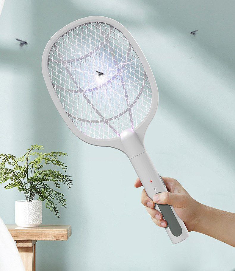 Piège à moustique domestique, Lampe anti-moustique rechargeable Deux-en-un Tapette à moustique électrique