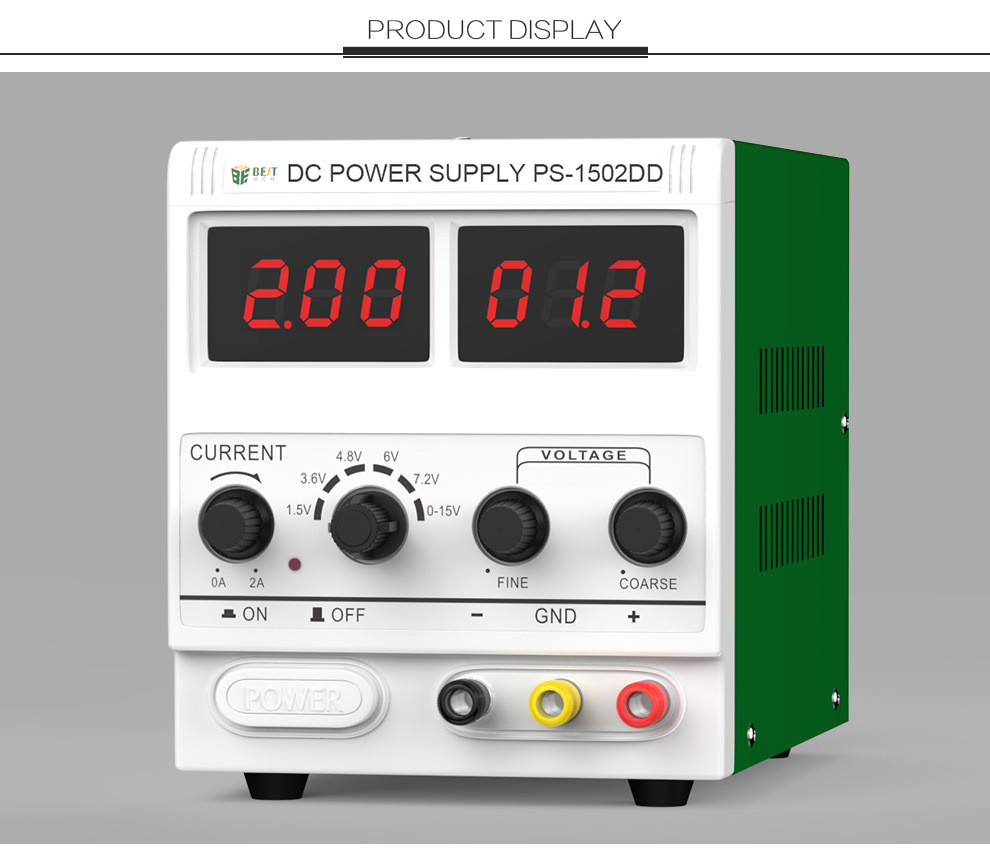 Type de produit : Alimentation électrique DC régulée.