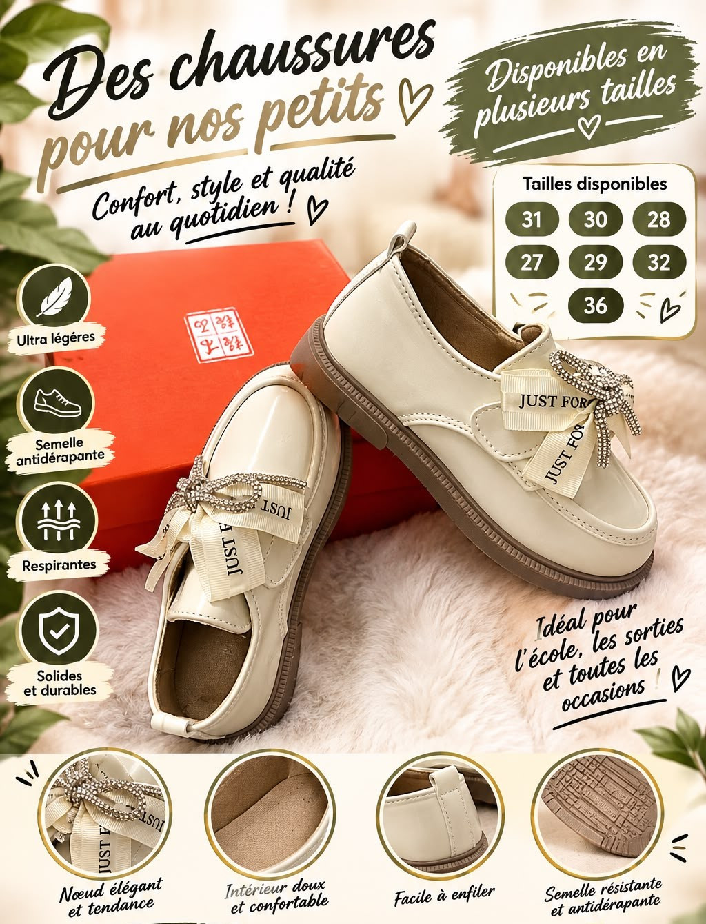 ST07 | Bottines baskets Enfants de qualité – Confort & Style au quotidien